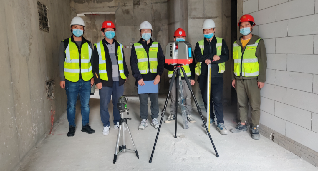 盎鋭科技測量機器人UCL360，結合建築圖紙BIM化自動測量方案