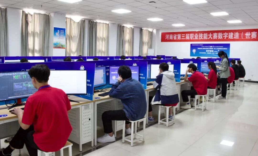 盎鋭科技助力河南省職業技能大賽，三維激光掃描儀數據採集首次進入賽項中